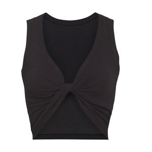 skims black twist top